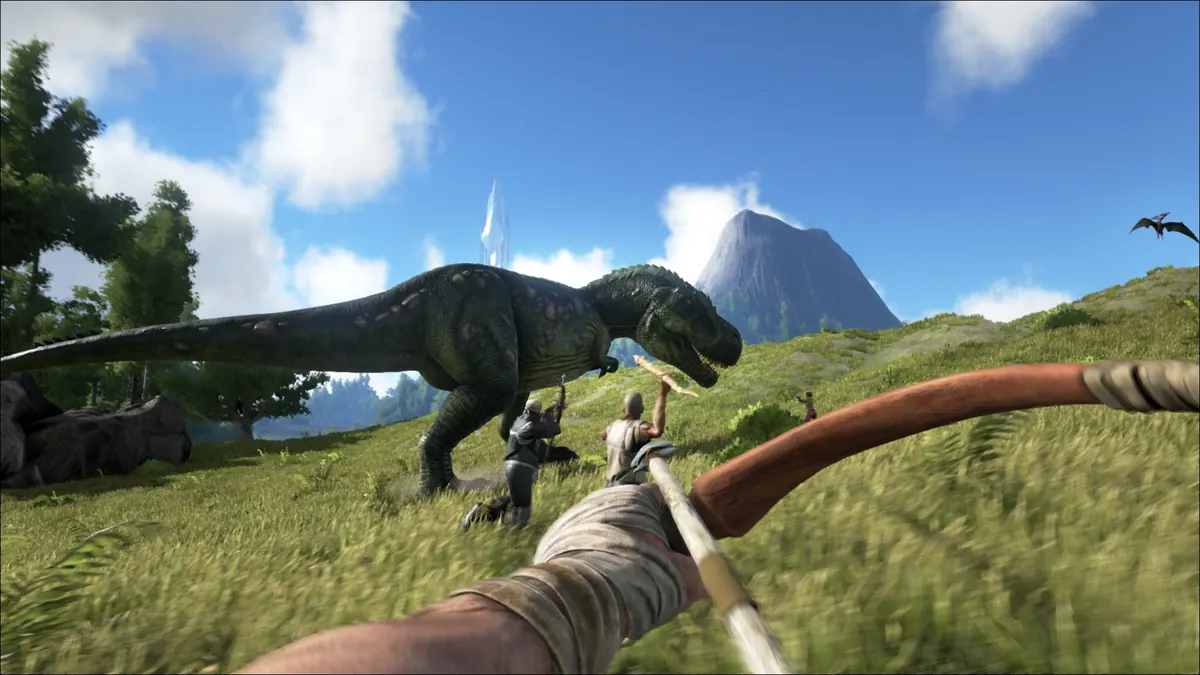Кадр из ARK: Survival Evolved